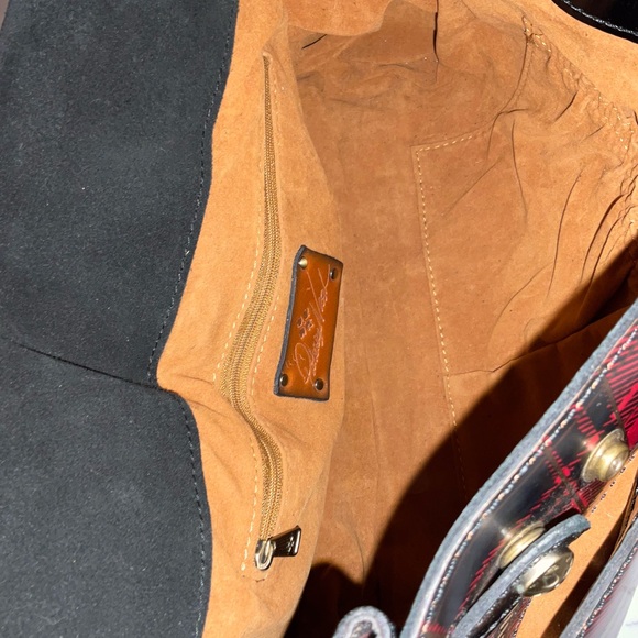 Patricia Nash Tartan Plaid handbag & Wheeled Carry on Luggage - Picture 10 of 15